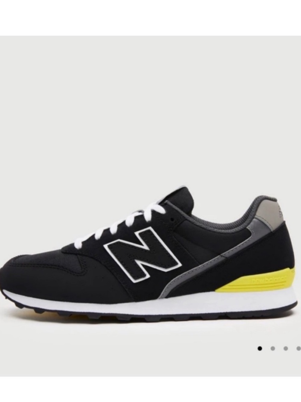 FIGS x New Balance 996 Capsule Collection Sneakers — Black & Yellow in Size US 7